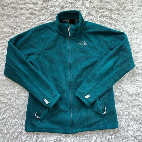 The North Face Jackets & Blazers - The North Face Women’s Teal and White Mid-Weight Jacket Size Small